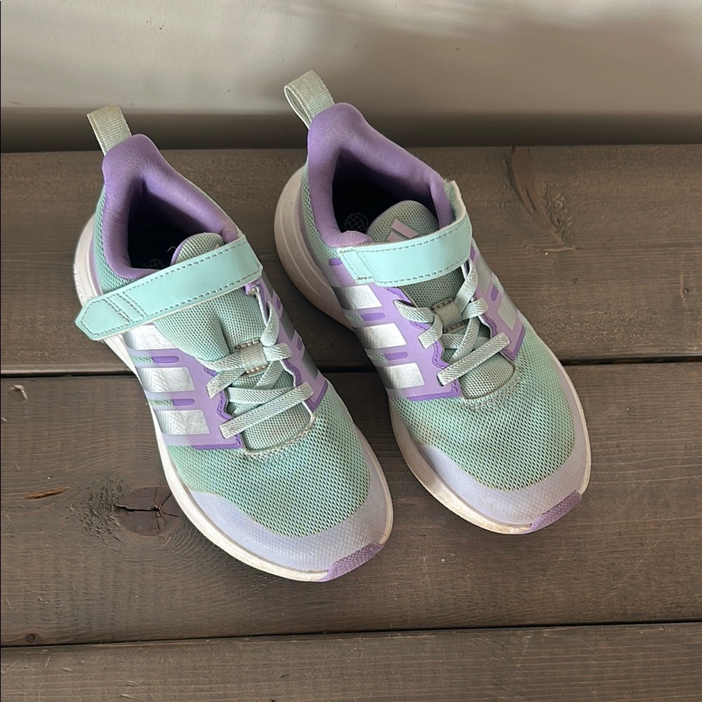 Kids Mint and Lavender Sneakers